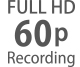 Bildhastighet i Full-HD, från 24p till 60p