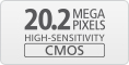 20.2 Megapixel CMOS